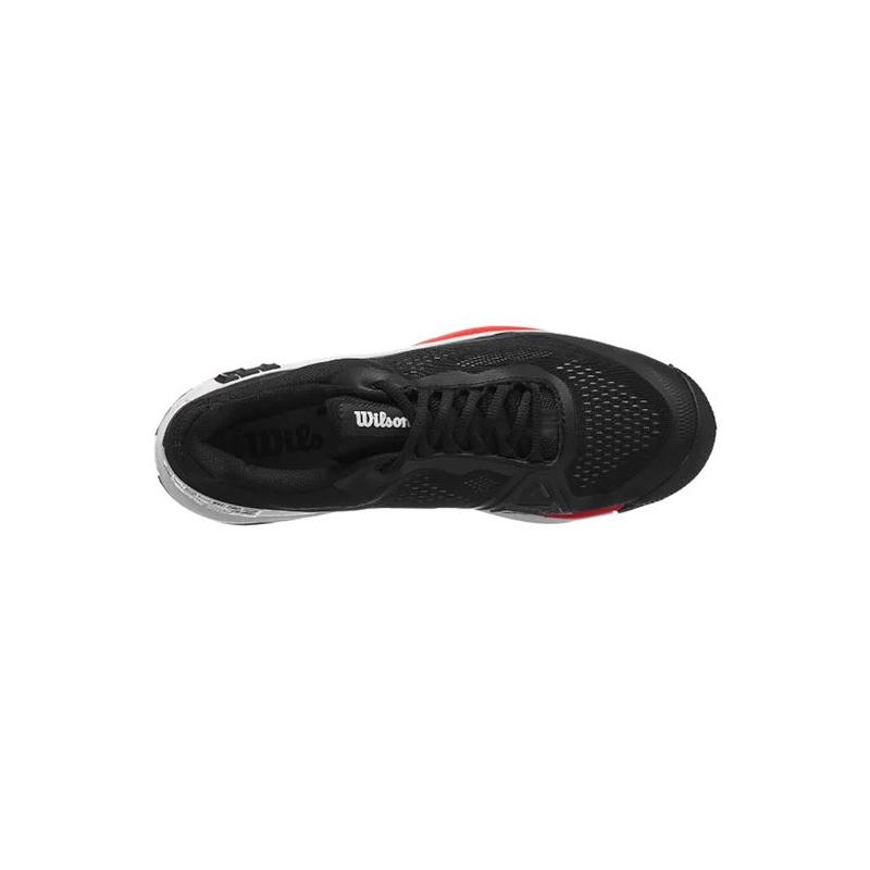 Теннисные кроссовки Wilson Rush Pro 4.0 Black/White/Poppyred