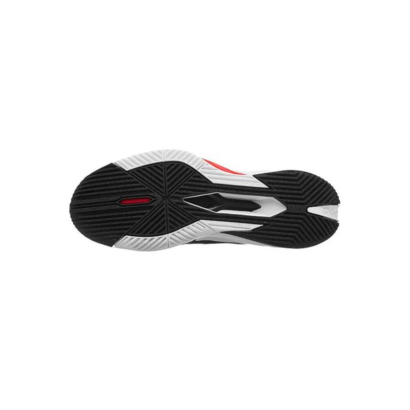 Теннисные кроссовки Wilson Rush Pro 4.0 Black/White/Poppyred