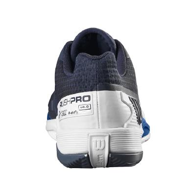 Кроссовки мужские Wilson Rush Pro 4.0 M (Navy Blazer/White/Lapis Blue)