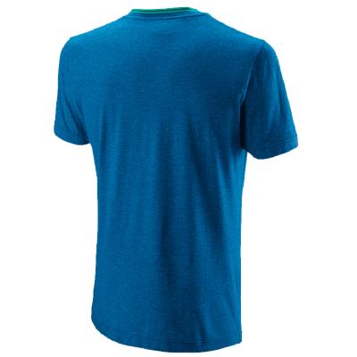 Футболка Wilson Competition Flecked Crew M (Blue)