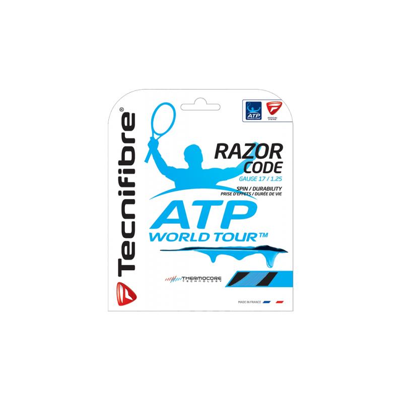 Теннисная струна Tecnifibre Razor Code Blue 1,25 12 метров