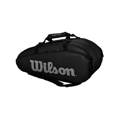 Теннисная сумка Wilson Tour 2 Comp Large 9R (Черный/Серый)