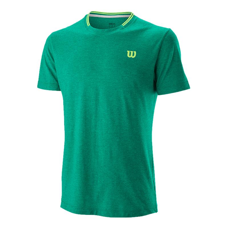 Футболка Wilson Competition Flecked Crew M (Green)