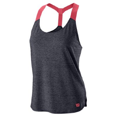 Топ теннисный Wilson Competition Flecked Tank W (Ebony)