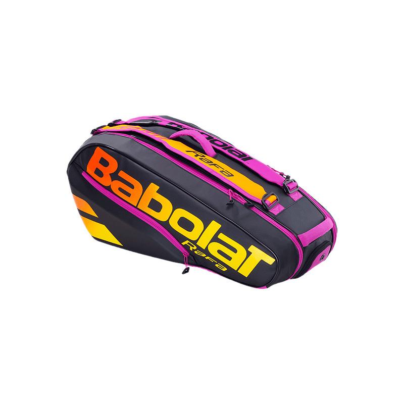 Сумка Babolat Pure Aero x6 Rafa (Желтый/Фиолетовый) 2021