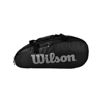 Теннисная сумка Wilson Tour 2 Comp Large 9R (Черный/Серый)