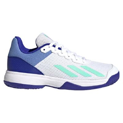 Кроссовки детские Adidas Courtflash (Белый/Синий)