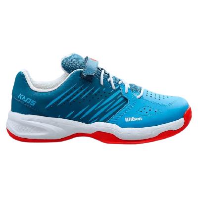 Кроссовки детские Wilson Kaos 2.0 K (Blue Coral/White/Fiesta)