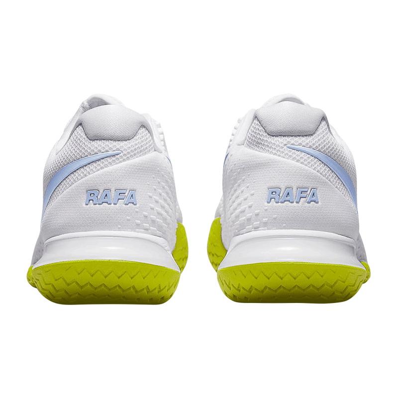 Кроссовки мужские Nike Court Zoom Vapor Cage 4 Rafa (Белый/Салатовый)