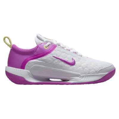 Кроссовки женские Nike Court Zoom NXT (Белый/Фиолетовый)