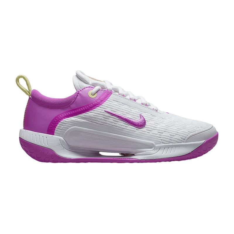 Кроссовки женские Nike Court Zoom NXT (Белый/Фиолетовый)