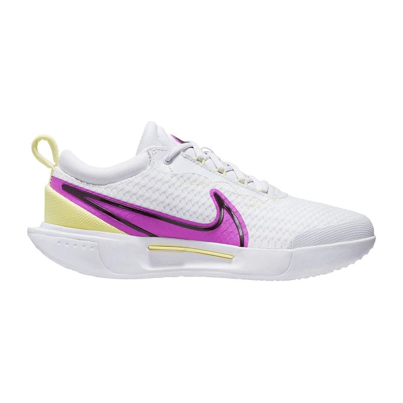 Кроссовки женские Nike Court Zoom Pro (Белый/Фиолетовый)