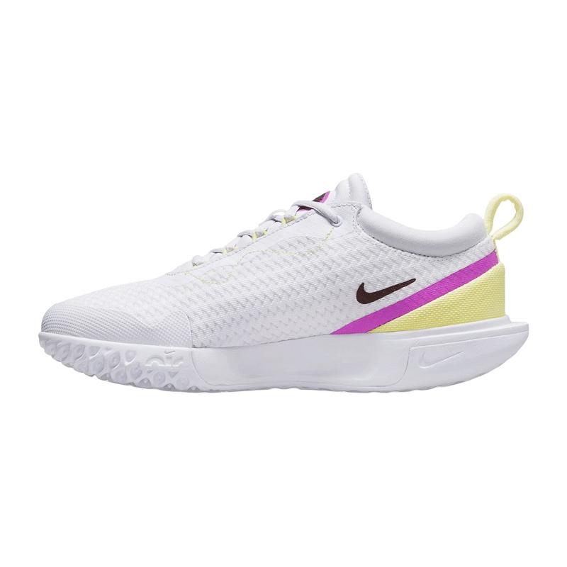 Кроссовки женские Nike Court Zoom Pro (Белый/Фиолетовый)