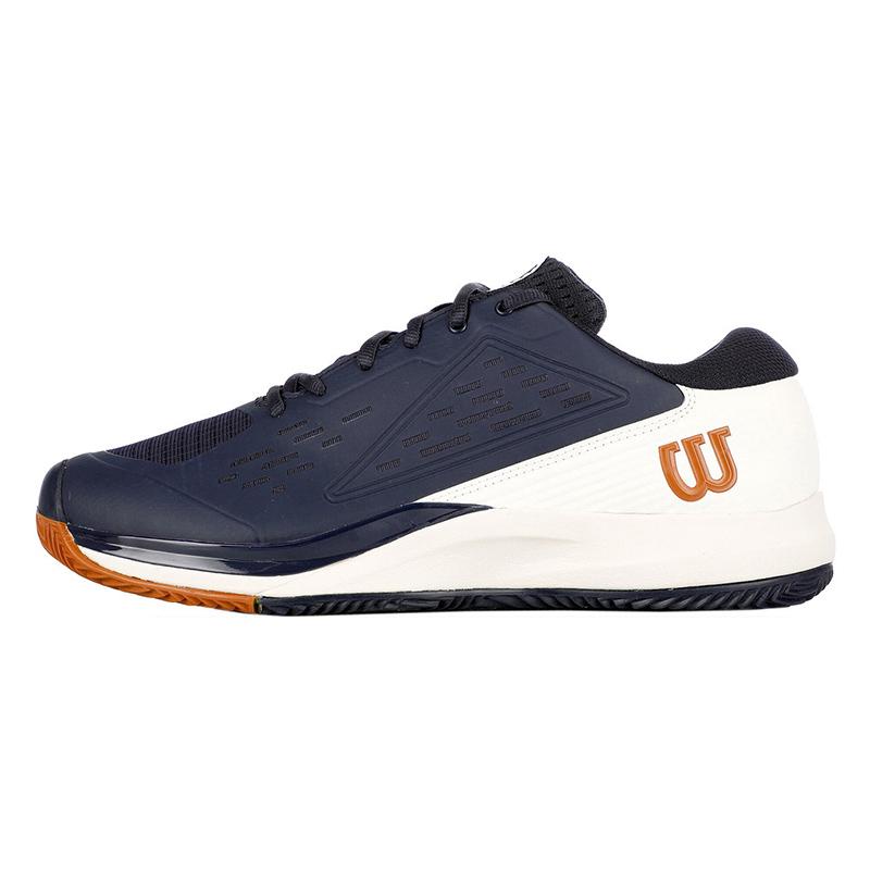 Wilson Rush Pro Ace Quiet Please Clay Court Dark Blue/White