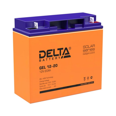 Аккумулятор для теннисной пушки Delta GEL 12-20