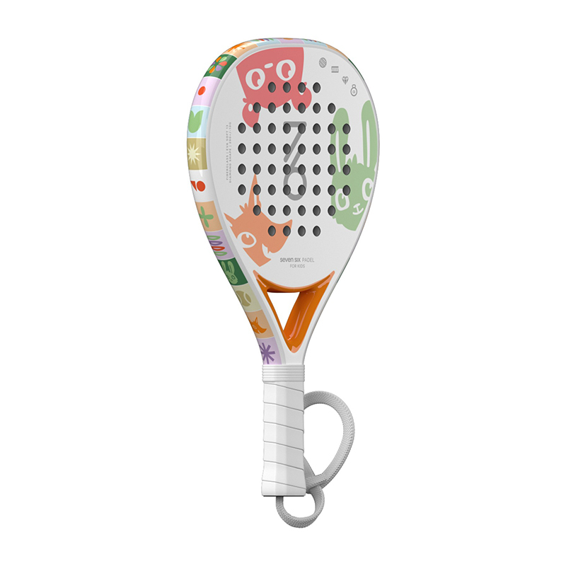 Детская ракетка для падела 7/6 Padel Kids White