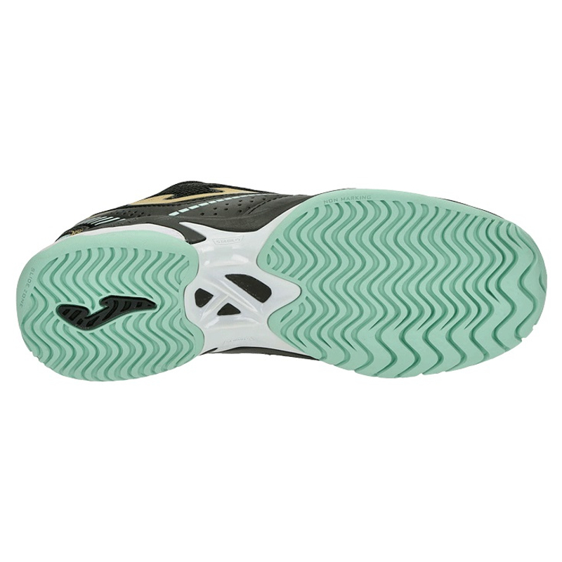 Кроссовки женские Joma Set Lady (Черный/Мятный)