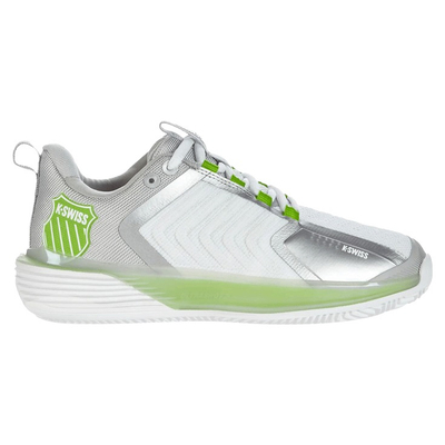 Кроссовки женские K-Swiss Ultrashot 3 (White/Gray Violet/Lime Green)