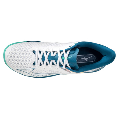 Кроссовки женские Mizuno Exceed Tour 5 (Белый/Мятный/Зеленый)