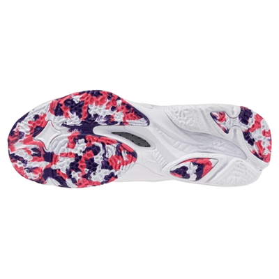 Кроссовки женские Mizuno Wave Lightning Z8 (White/VioletIndigo/CamelliaRos)