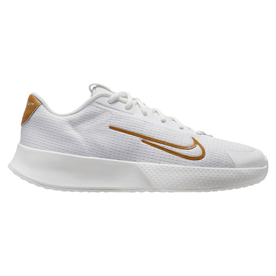 Кроссовки женские Nike Court Vapor Lite 2 (Белый/Коричневый)