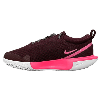 Кроссовки женские Nike Court Zoom Pro Premium (Бордовый/Розовый)
