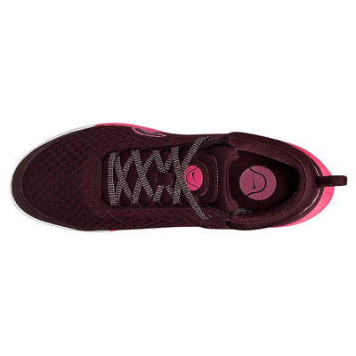 Кроссовки женские Nike Court Zoom Pro Premium (Бордовый/Розовый)