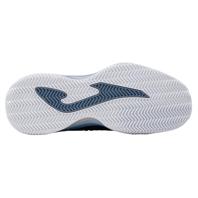 Кроссовки мужские Joma Roland Men Clay (Black/Light Blue)