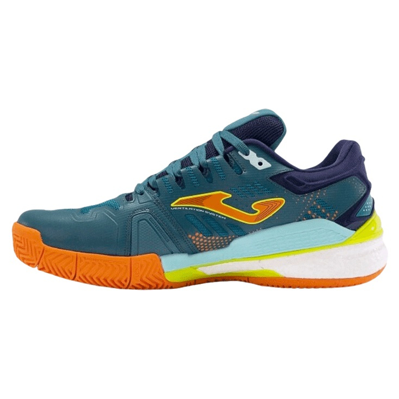 Кроссовки мужские Joma Slam Men Clay (Бирюзовый/Голубой)