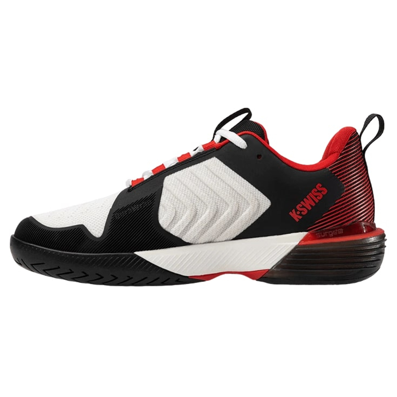 Кроссовки мужские K-Swiss Ultrashot 3 (Bright White/Stretch Limo/High Risk Red)