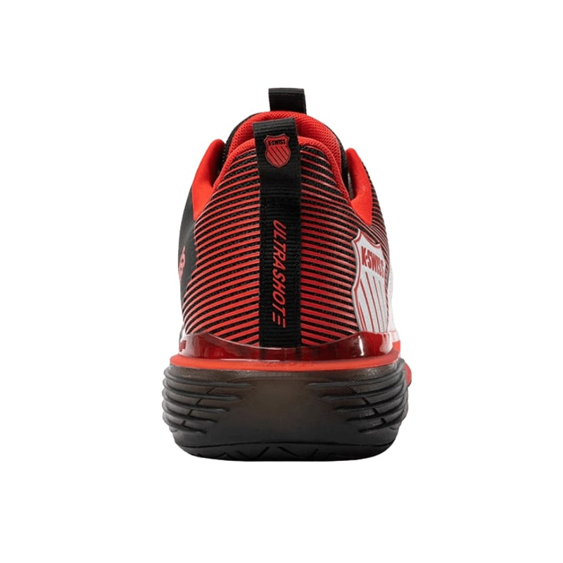 Кроссовки мужские K-Swiss Ultrashot 3 (Bright White/Stretch Limo/High Risk Red)