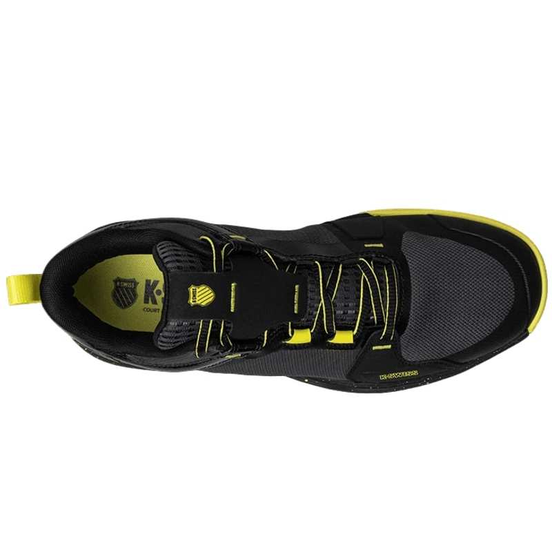 Кроссовки мужские K-Swiss Ultrashot Team (Black/Dark Shadow/Tennis Yellow)