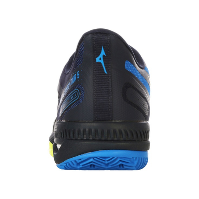 Кроссовки мужские Mizuno Exceed Tour 5 Clay (Черный/Желтый/Синий)