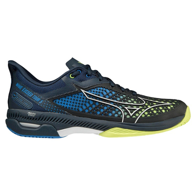 Кроссовки мужские Mizuno Exceed Tour 5 (Черный/Желтый/Синий)