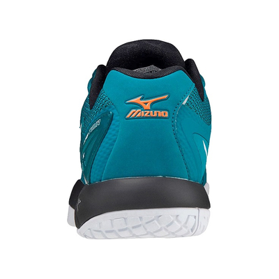 Кроссовки мужские Mizuno Intense Tour 5 (Бирюзовый/Белый/Черный)