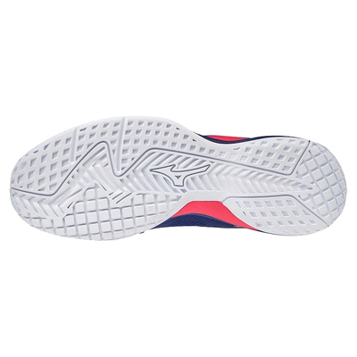 Кроссовки мужские Mizuno Intense Tour 5 (Синий/Белый/Розовый)