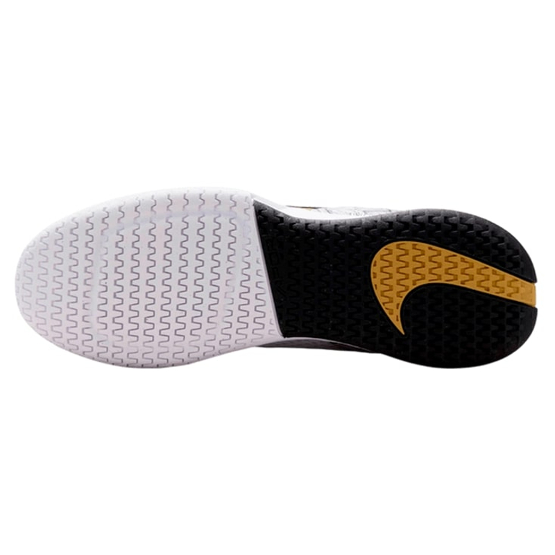 Кроссовки мужские Nike Court Air Zoom Vapor Pro 2 (White/Black/Metallic Gold)