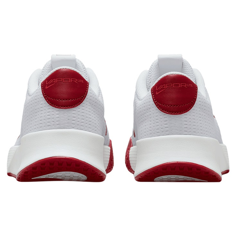 Кроссовки мужские Nike Court Vapor Lite 2 (Белый/Бордовый)
