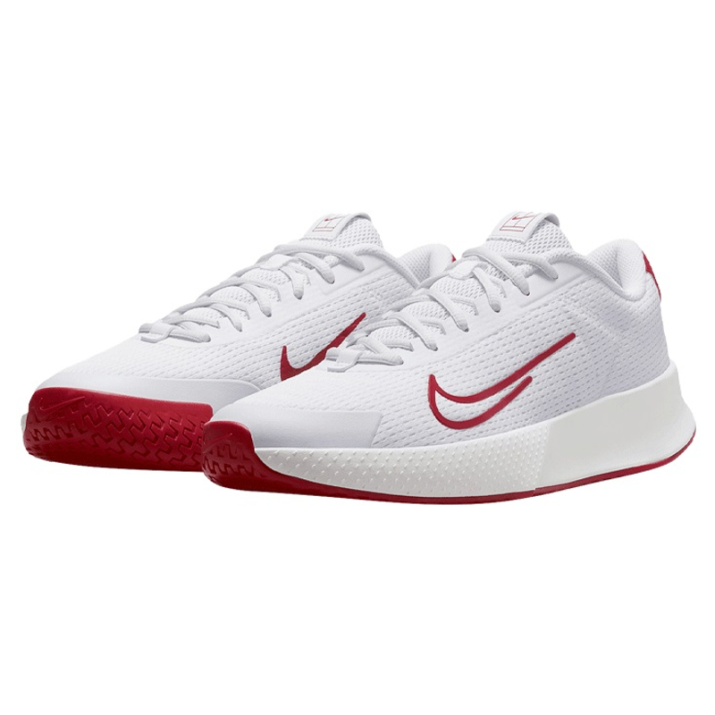 Кроссовки мужские Nike Court Vapor Lite 2 (Белый/Бордовый)