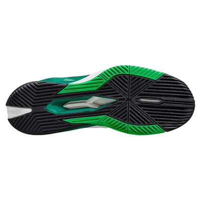 Кроссовки мужские Wilson Rush Pro 4.0 M Clay (White/Bosphorus/Green)