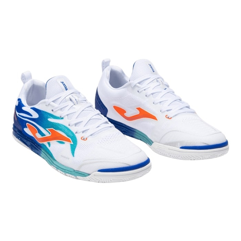 Кроссовки мужские Joma Tactico 2576 White/Royal Indoor