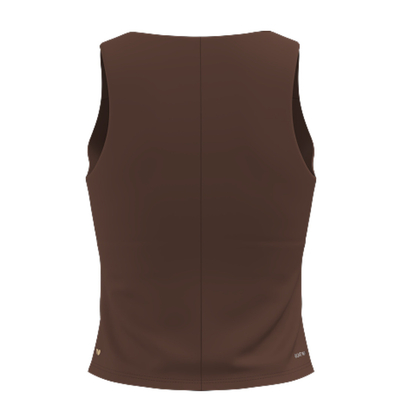 Майка женская Nata Sleeveless T-shirt - Shaved Chocolate