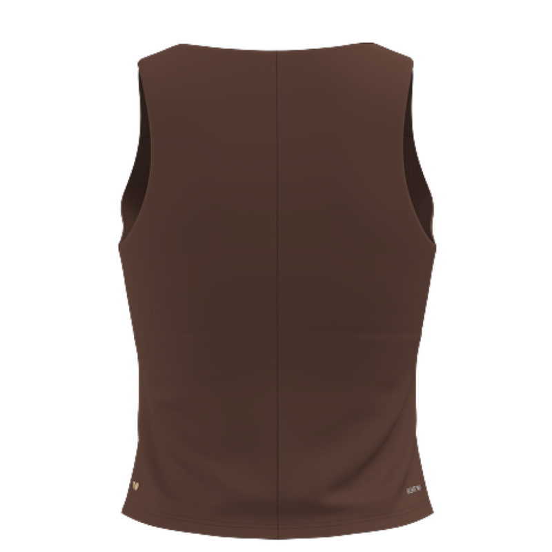 Майка женская Nata Sleeveless T-shirt - Shaved Chocolate