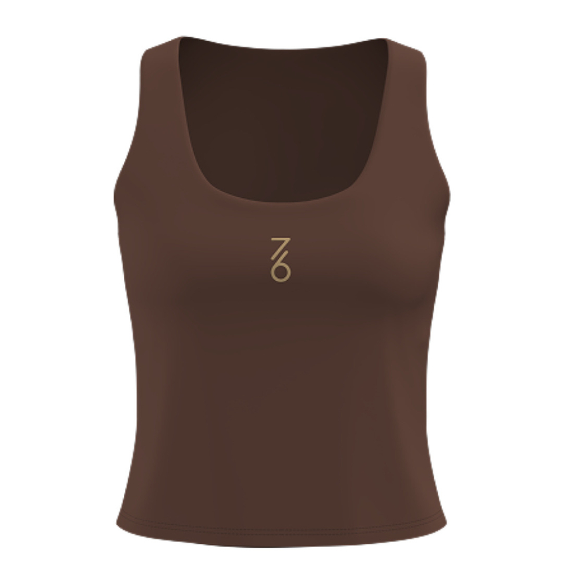 Майка женская Nata Sleeveless T-shirt - Shaved Chocolate
