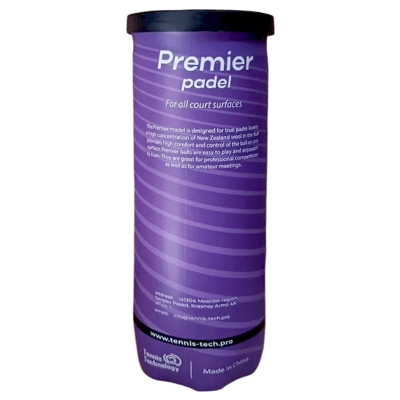 Мячи для падела Tennis Technology Padel Premier 72 (24x3)
