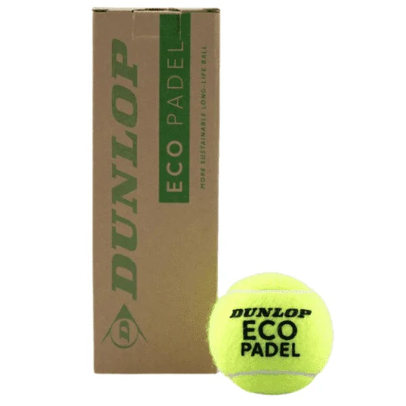 Мячи для падел Dunlop Eco Padel 72 мяча (24 по 3)​