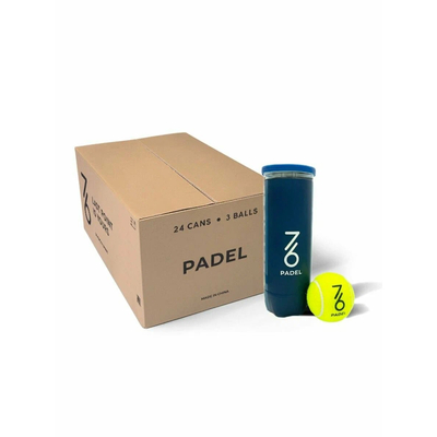 Мячи для падела 7/6 Padel 3 X 24