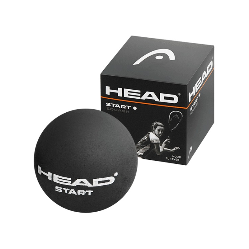Мячи для сквоша Head Start Squash Ball 12 (12x1) 1 белая точка