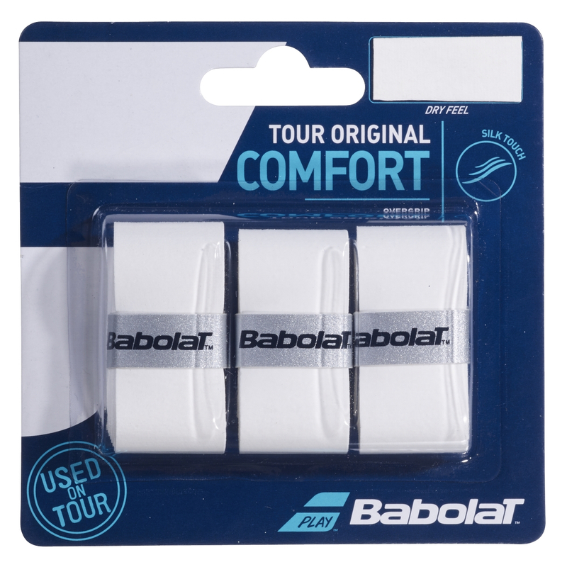 Намотка овергрип Babolat Tour Original x3 белый