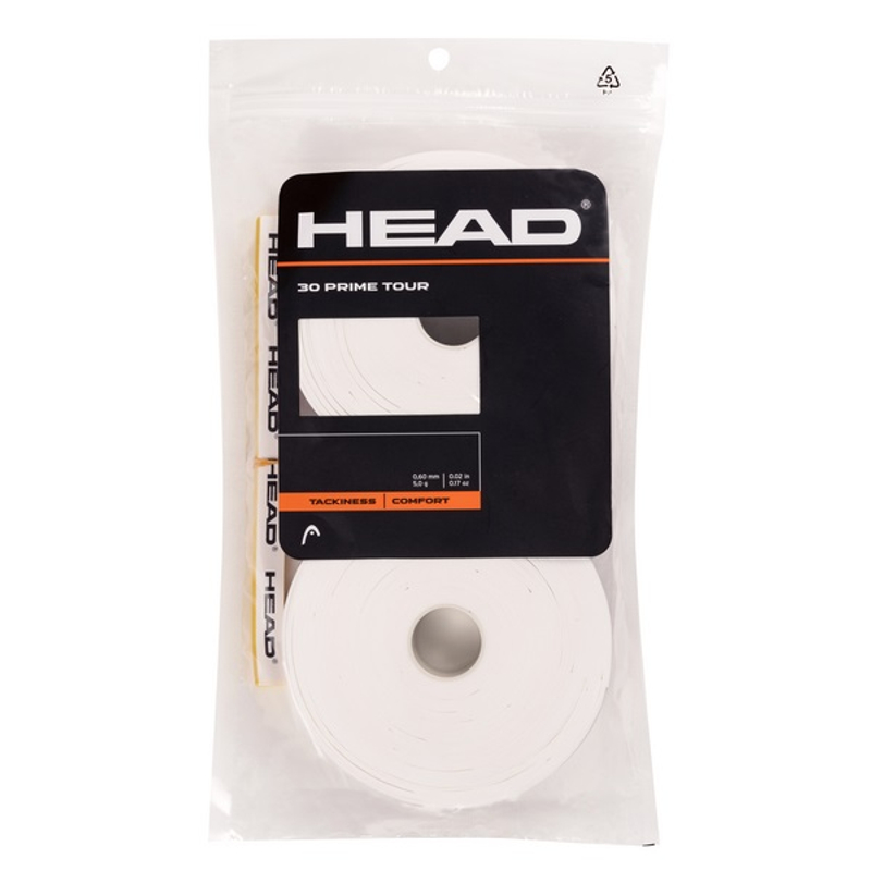 Намотка Head Prime Tour White 30 штук